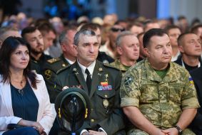 Iryna Friz, Igor Hordijich and Stepan Poltorak