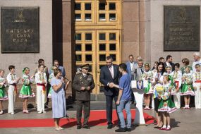 Nina Branovitskaya, Peter Potchein and Vitali Klitschko