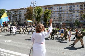Memory march on Independence Day in Kiev