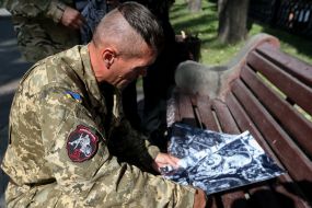 Memory march on Independence Day in Kiev