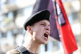 Memory march on Independence Day in Kiev