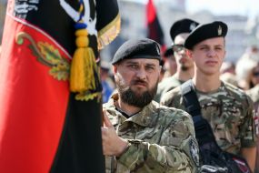 Memory march on Independence Day in Kiev