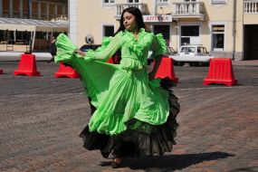 Girl dancing