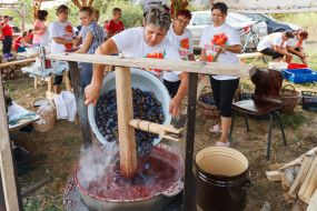 Preparation of plum jam
