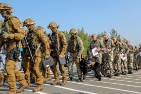Soldiers of the special unit KORD