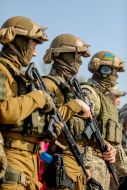 Soldiers of the special unit KORD