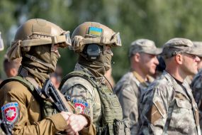 Soldiers of the special unit KORD