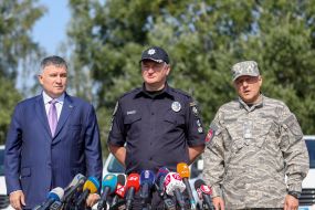 Arsen Avakov and Sergei Knyazev, Oleksiy Rudenko
