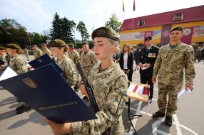 Ceremony of taking the oath