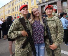 Cadets of the National Academy of Land Forces