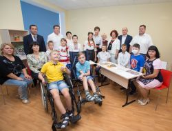 Marina Poroshenko and Gennady Zubko