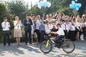 Lilia Grinevich and Volodymyr Groisman