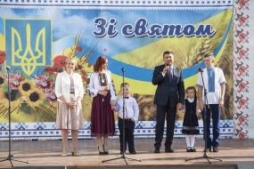 Lilia Grinevich and Volodymyr Groisman