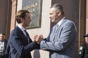 Vitali Klitschko and Sebastian Kurtz
