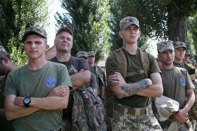 Army servicemen-reservists of the Armed Forces