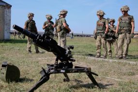 Army servicemen-reservists of the Armed Forces