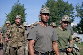 Army servicemen-reservists of the Armed Forces