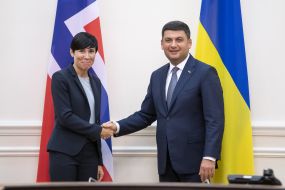 Vladimir Groisman and Ine Søreide