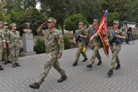 Soldiers of the 55th Art Bird "Zaporizka Sich"