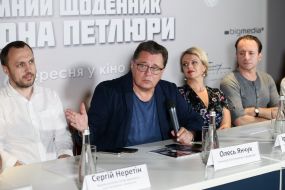 Sergei Neretin, Oles Yanchuk, Irma Vitovskaya and Sergei Frolov