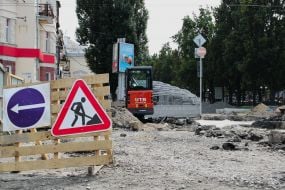 Repair work in Chernigov