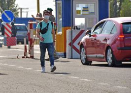 A man in a gauze bandage at the "Kalanchak"