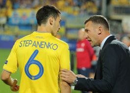 Taras Stepanenko and Andrey Shevchenko