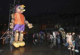 Огромная кукла Буратино