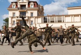 Speech of soldiers and students