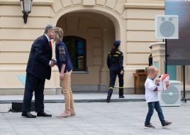 Awarding the laureates of the "Hero-Rescuer of the Year" prize