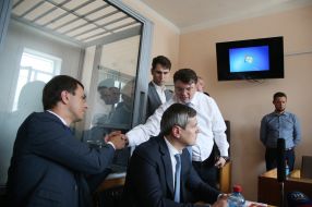 Igor Zhdanov, Vladimir Omelyan and Alexander Lysak