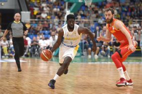Basketball. Ukraine - Spain
