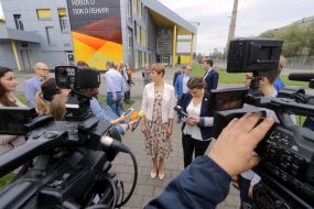 Kirsty Kalyulayd visited Interpipe Steel Plant