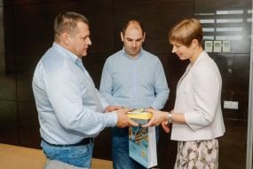 Kirsty Kalyulayd visited Interpipe Steel Plant
