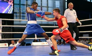 International match match on boxing "Lviv Boxing Cup 2018"