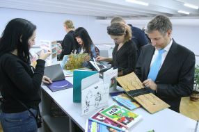 The exhibition of the traveling collection of books "Silent Books"