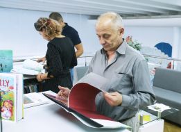 The exhibition of the traveling collection of books "Silent Books"