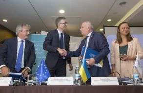 Francis Malizh, Stefan Schleuning, Stepan Kubiv and Mariana Kaganyak