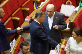 Oleg Lyashko and Vadim Rabinovich