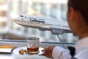 Lufthansa airplane