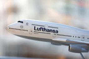 Lufthansa airplane