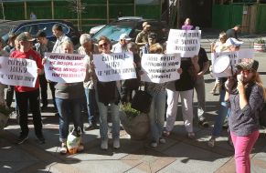 Акція протесту проти директора НАБУ Артема Ситника