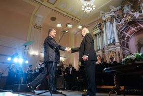Petr Poroshenko and Miroslav Skoryk