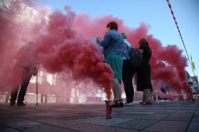 Participants of the action near the VRU