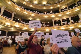Акция в поддержку Олега Сенцова
