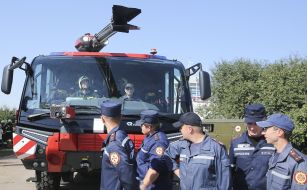 Training at Boryspil International Airport