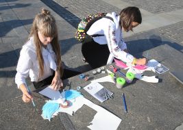 Дитячий перформанс «Ангели над Україною»