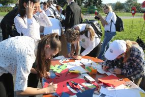 Дитячий перформанс «Ангели над Україною»