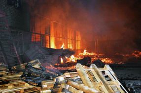 Room storage in the fire