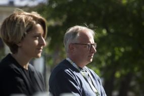 Eka Tkeshelashvili and Marcus Brand